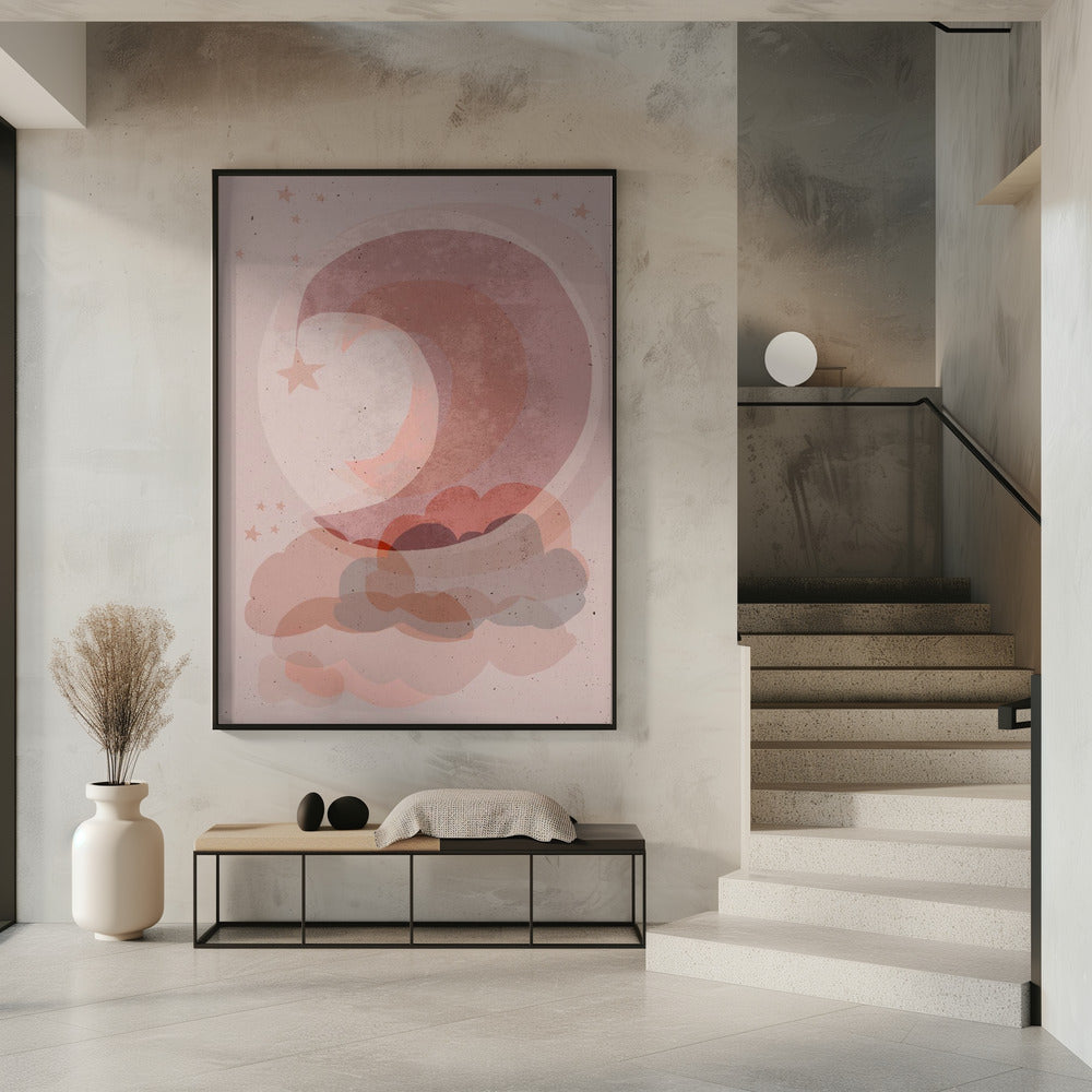 Gentle Moon Poster